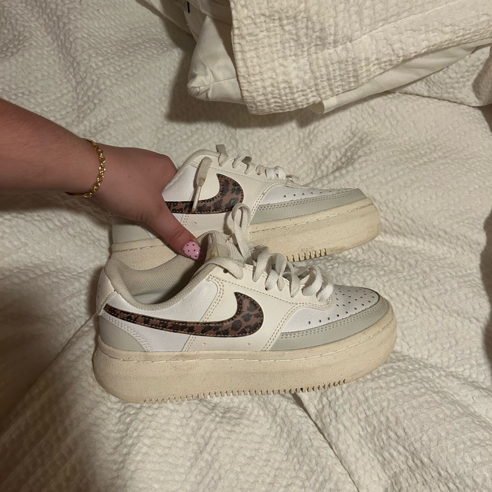 Nike Women's Sneakers with Leopard Print